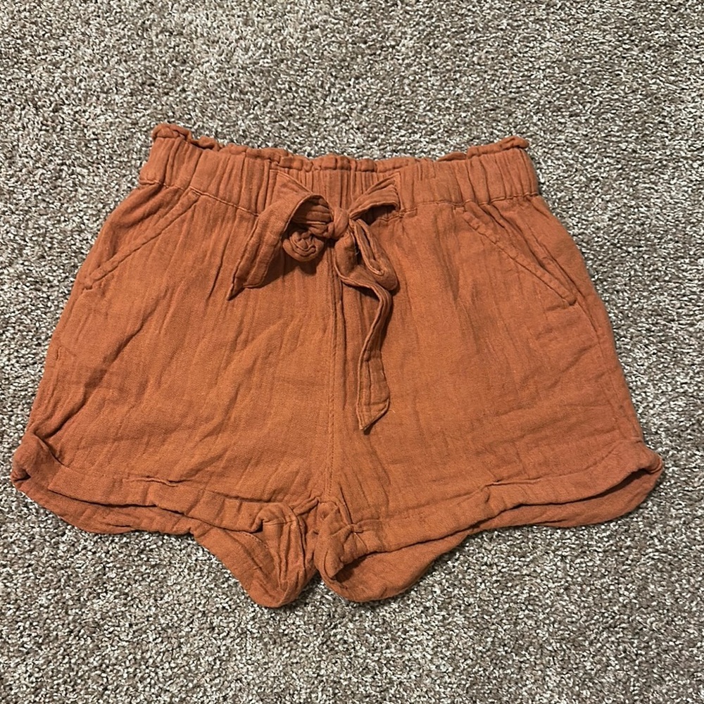 SO good for life Orange Shorts